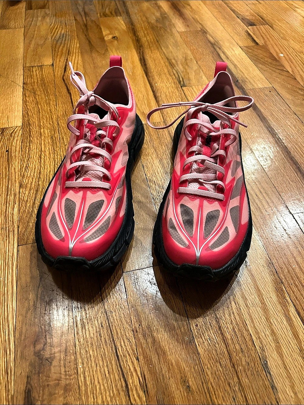 HOKA Women's Athletic Shoes Pink & Black US 9